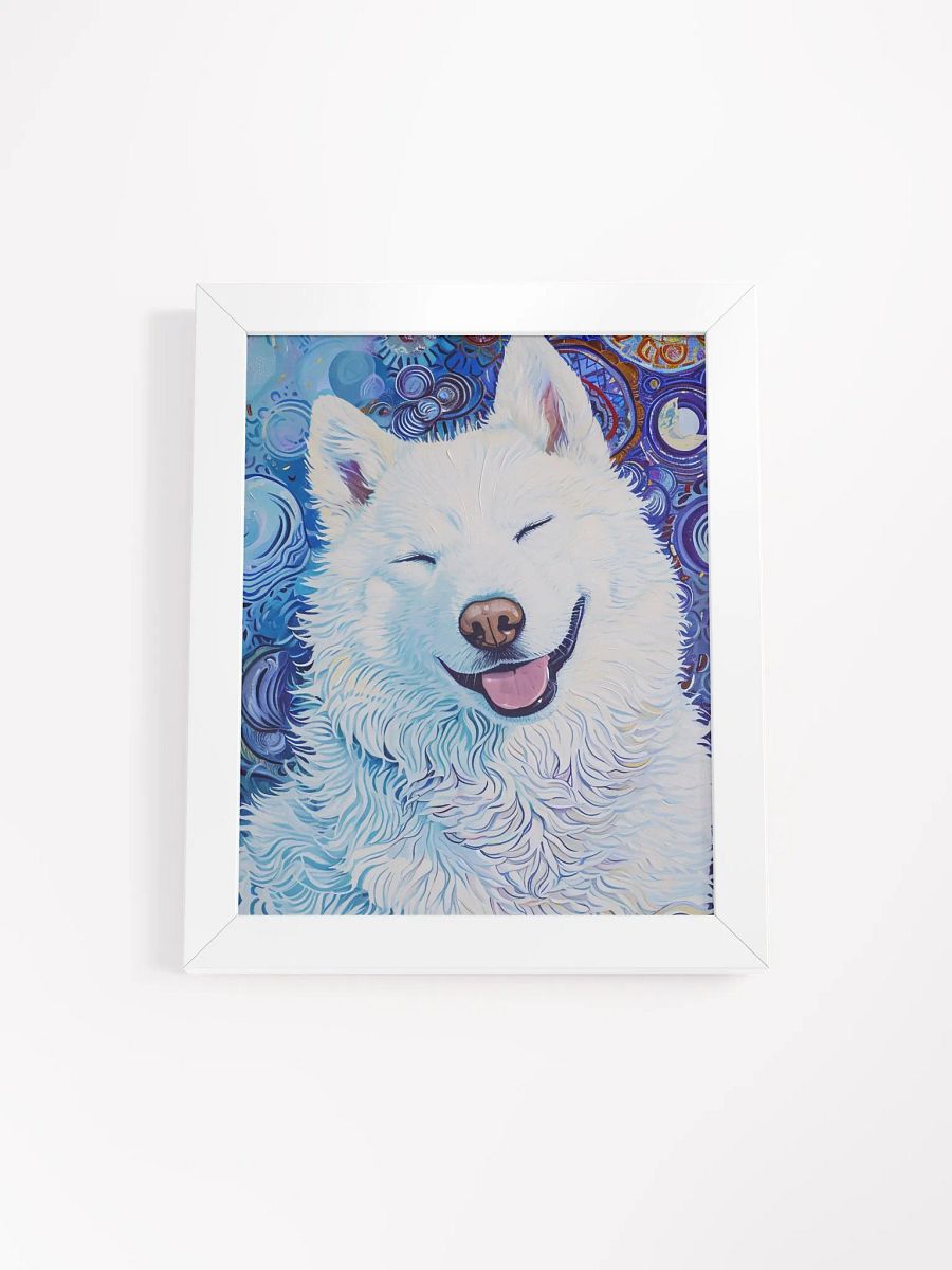 Vibrant Dog Portrait Matte Poster product image (1)