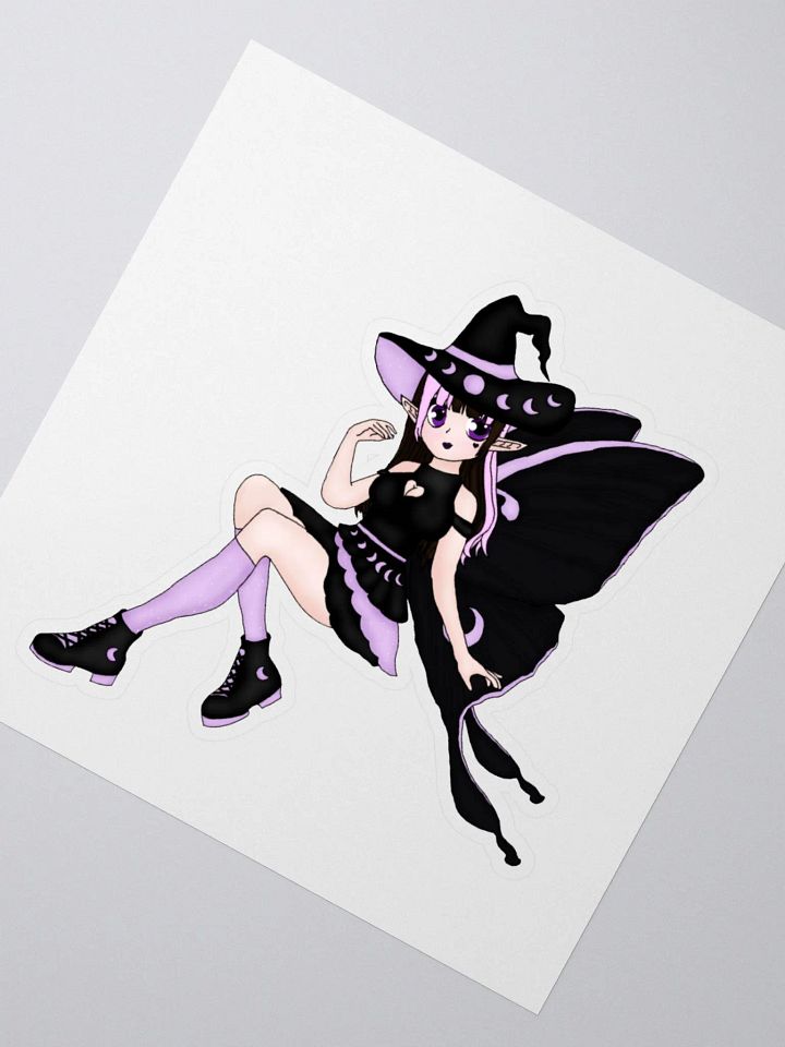 Alt Goth Fairy Witch Mystic Sticker product image (2)