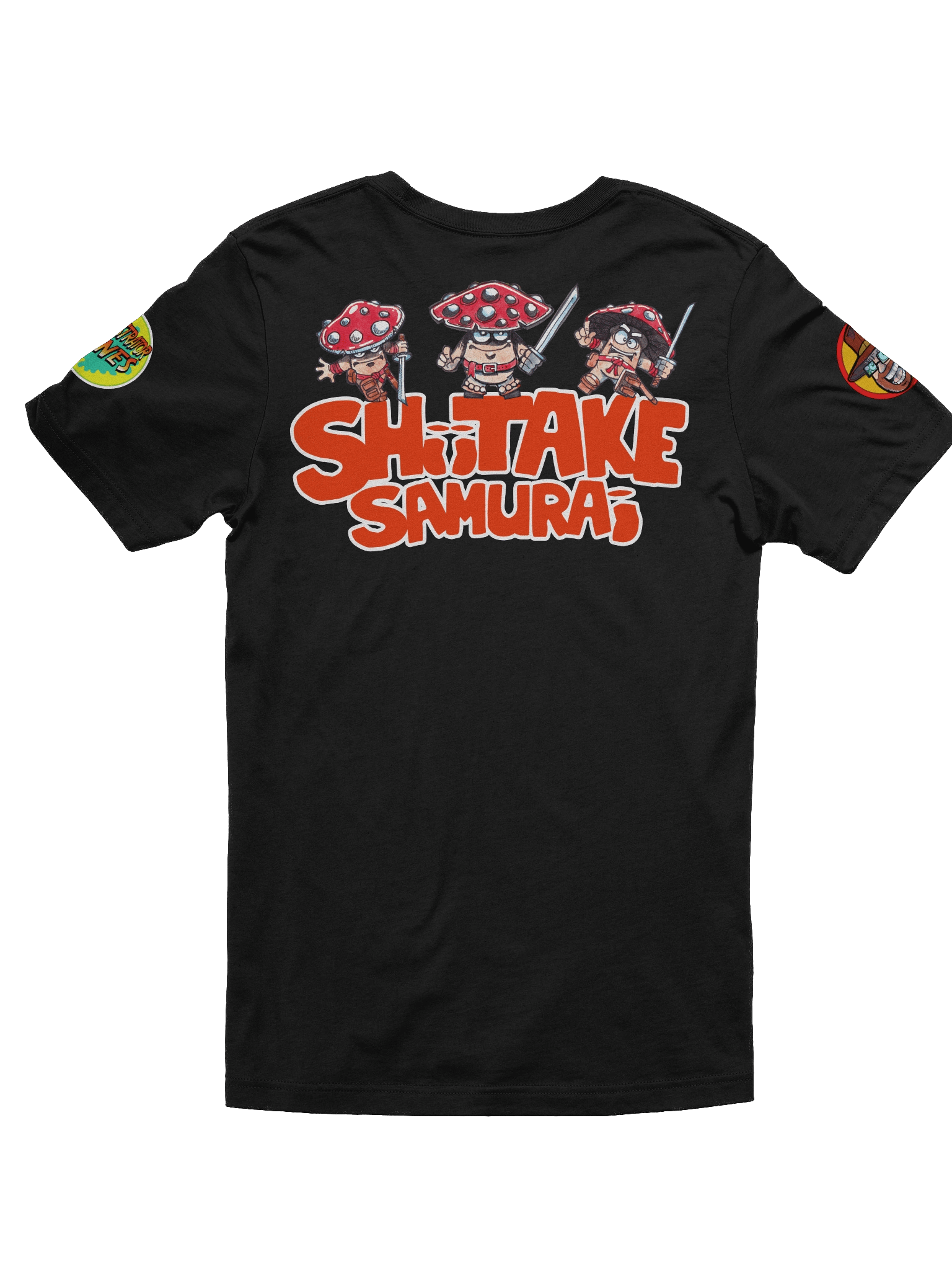 SHIITAKE SAMURAI T-SHIRT DELUXE product image (2)
