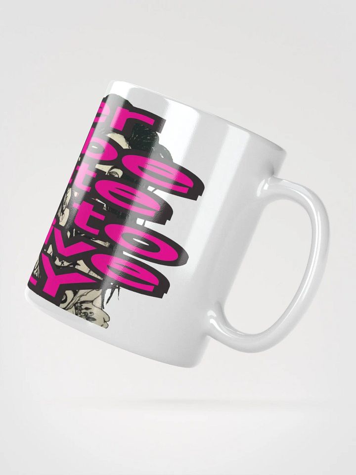 Fashionably Late | White Glossy Mug product image (2)