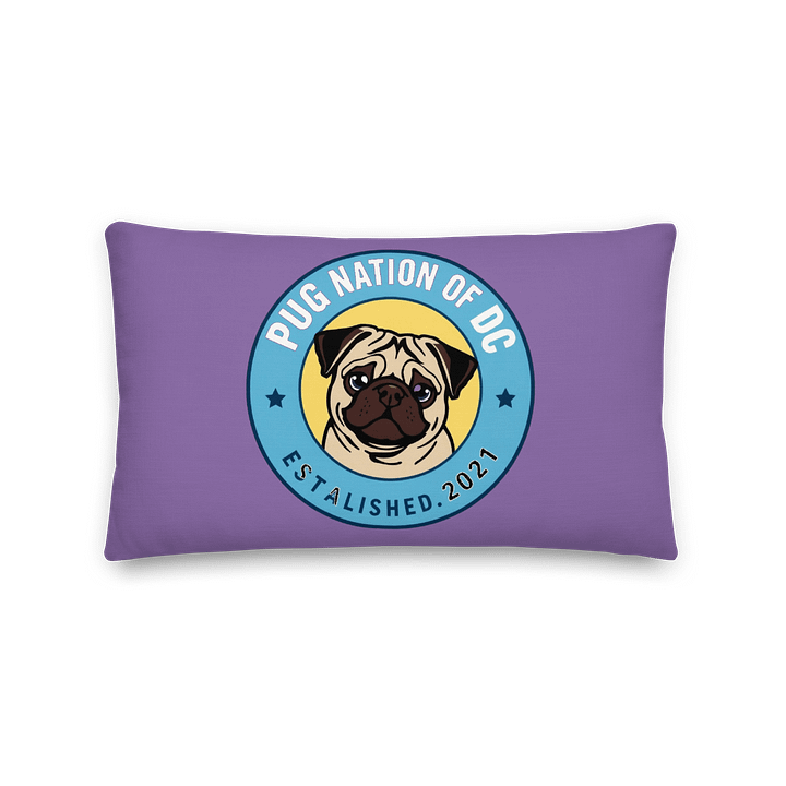 Pug Nation of DC Premium Pillow product image (2)