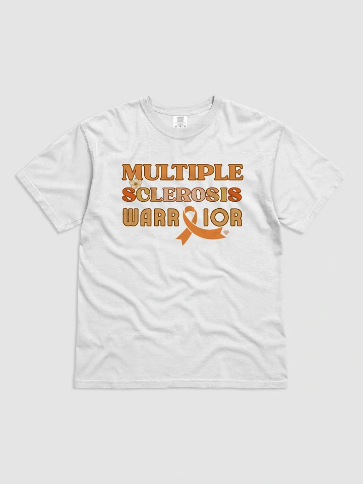 Multiple Sclerosis Warrior, Awareness Comfort Colors T-shirt product image (3)