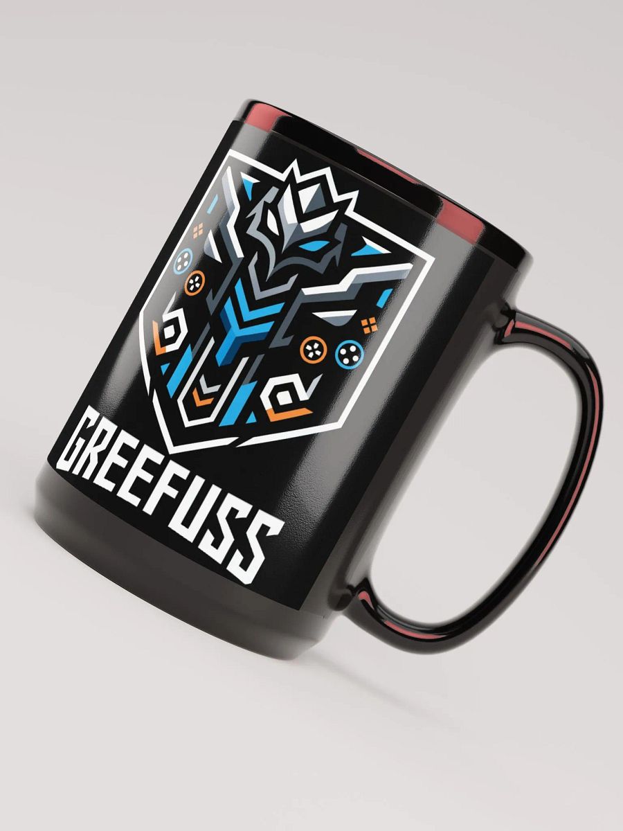 Futuristic owl Identity Glossy Mug product image (4)