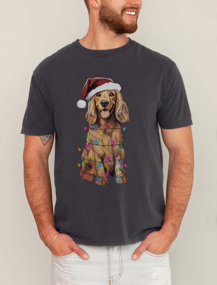 Funny Cocker Spaniel Christmas T-Shirt for Cocker Spaniel Paw-rents product image (21)
