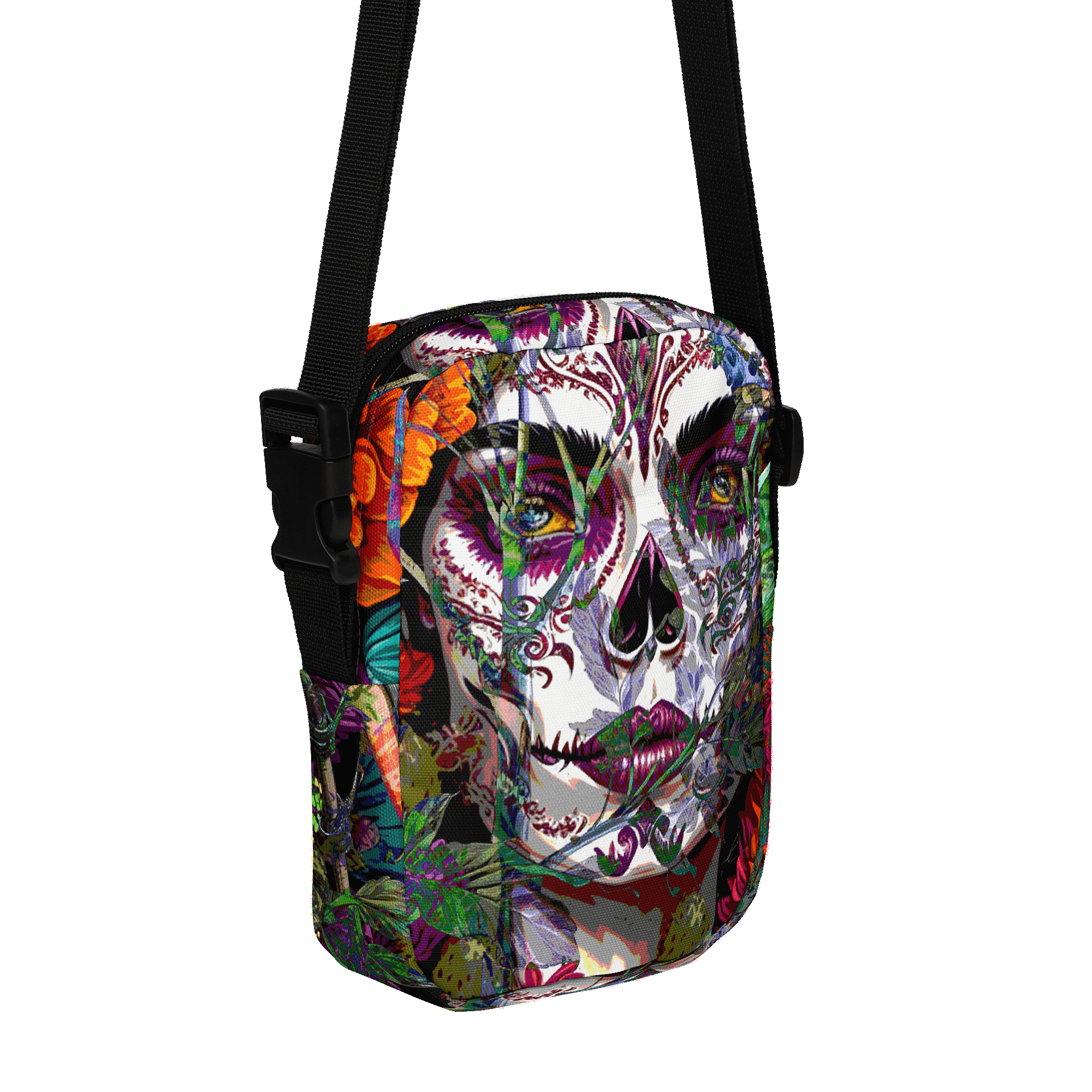 Fiesta Face All-Over Print Crossbody Bag product image (1)