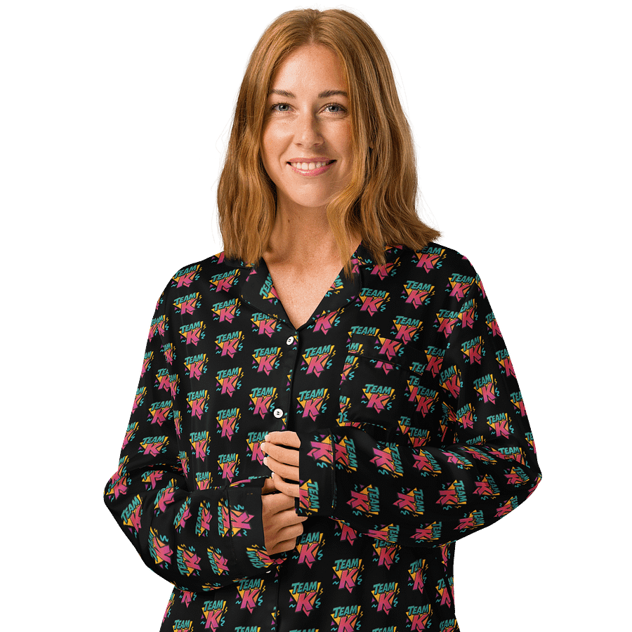 Team K 1990's Women's Long Sleeve Pajama Top product image (3)
