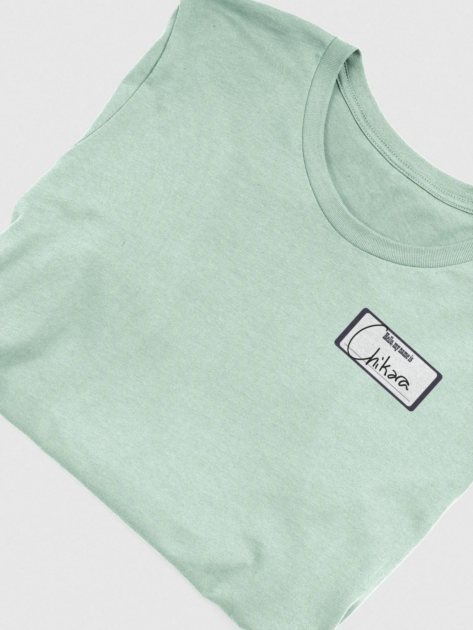 Nametag tee product image (4)