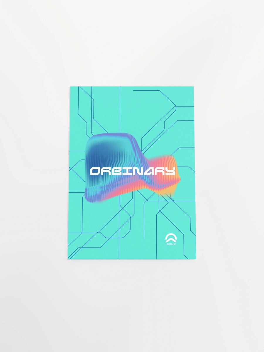 Onux - Orbinary - Poster | Album Cover product image (4)