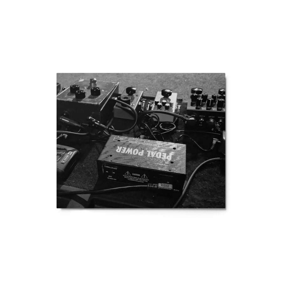 Pedal Power - Metal Print product image (1)