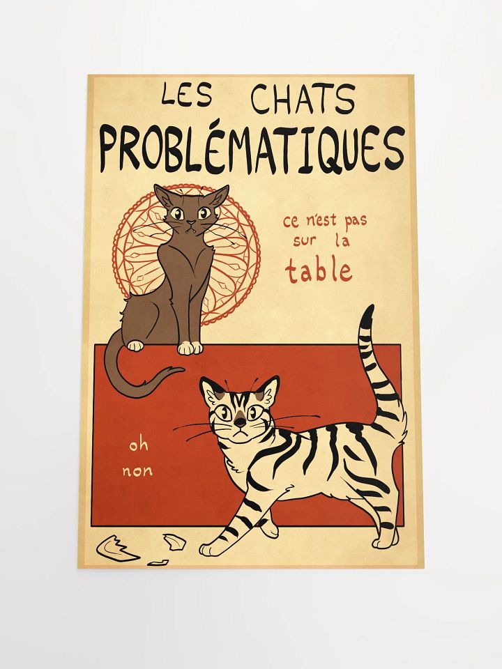 Les Chats poster product image (1)