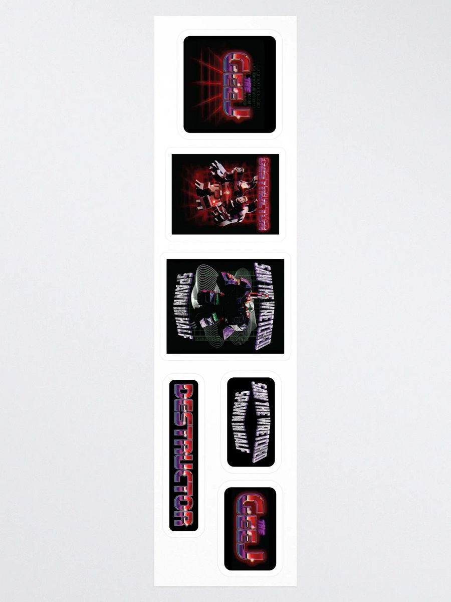 The Gee J Mega Sticker Pack V3 product image (3)