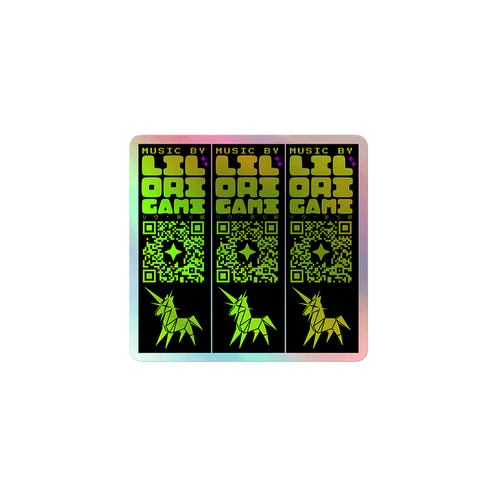 Lil' Origami [Logo Holo Night] product image (1)