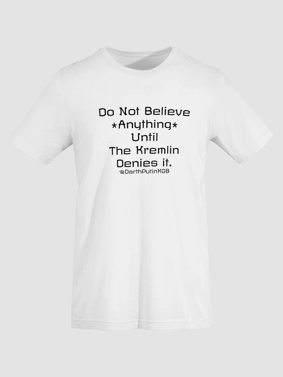 Kremlin denial t-shirt product image (5)