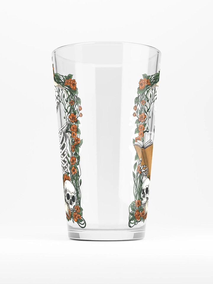 Read in Peace tall glass product image (2)