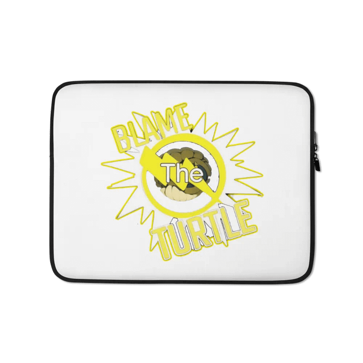 Blame The Turtle! Laptop Sleeve product image (1)
