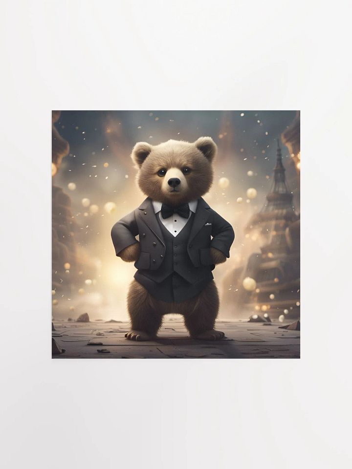 Tux Bear Poster product image (1)