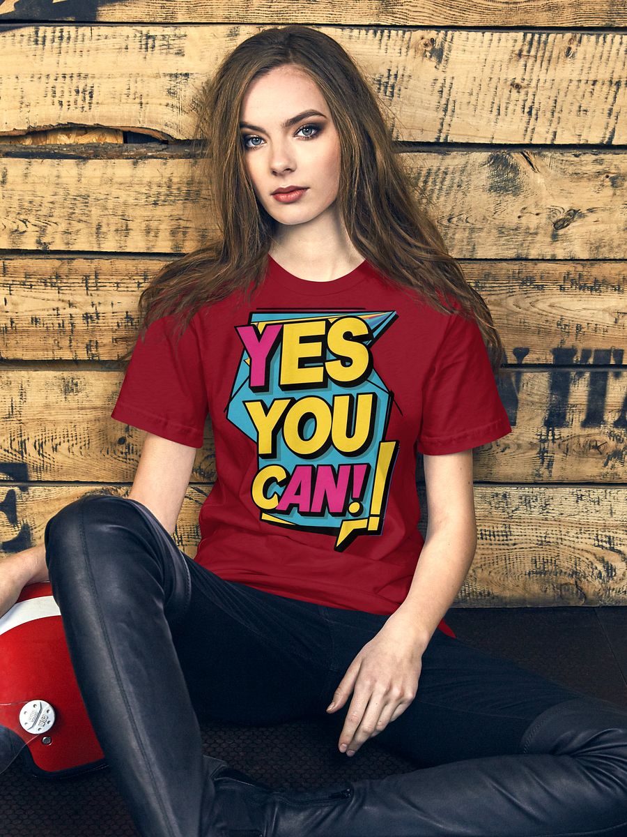 Yes You Can! Motivational T-Shirt product image (118)