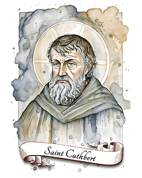 Saint Cuthbert of Lindisfarne Poster product image (1)