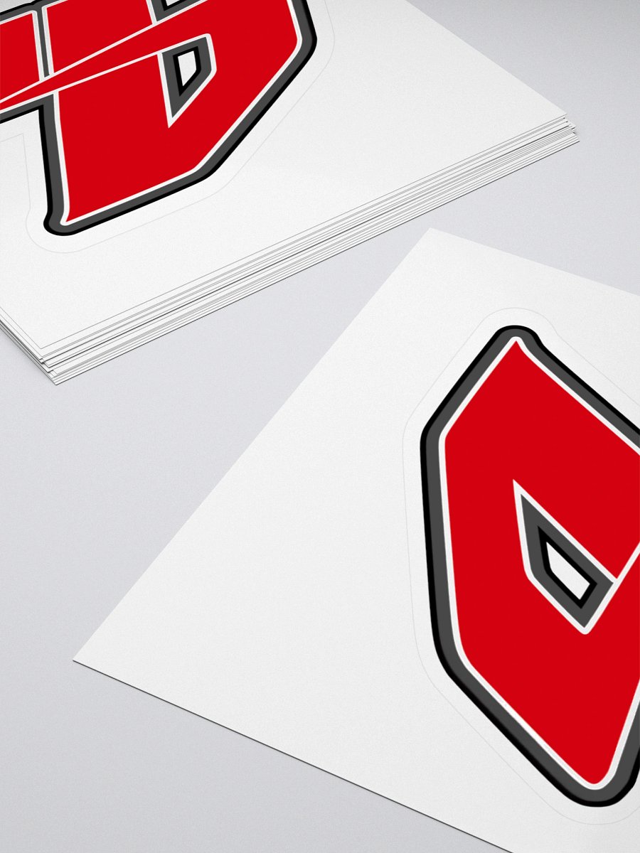 4L Red and Black Sticker product image (4)