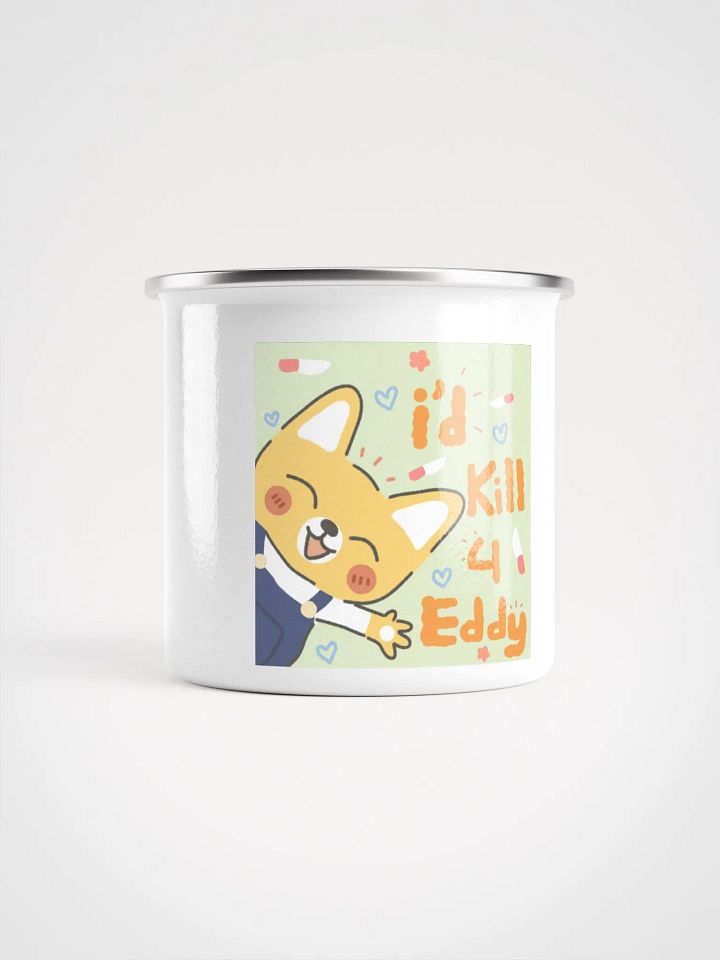 PROTECT EDDIE!!! Enamel Mug product image (1)