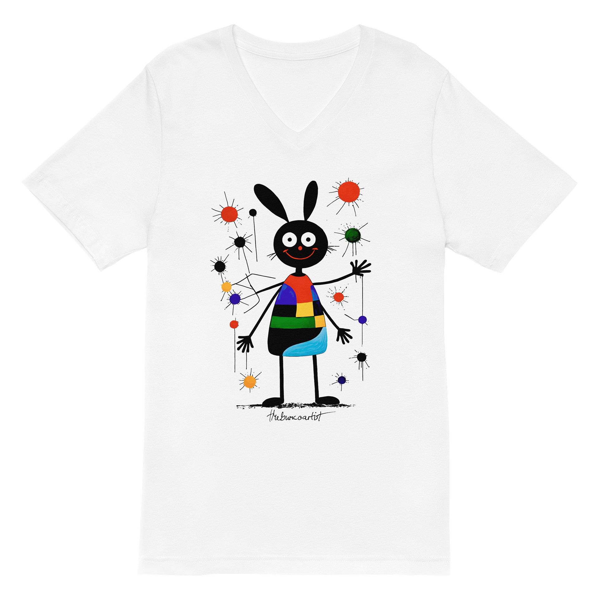 Bella+Canvas Short Sleeve V-Neck Jersey T-Shirt product image (2)