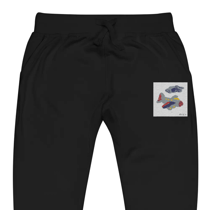 Kid Airplane (Cotton Heritage Unisex Fleece Joggers) product image (2)