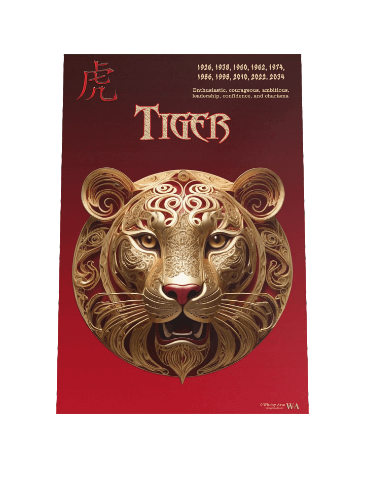 Chinese Zodiac Poster - TIGER product image (1)