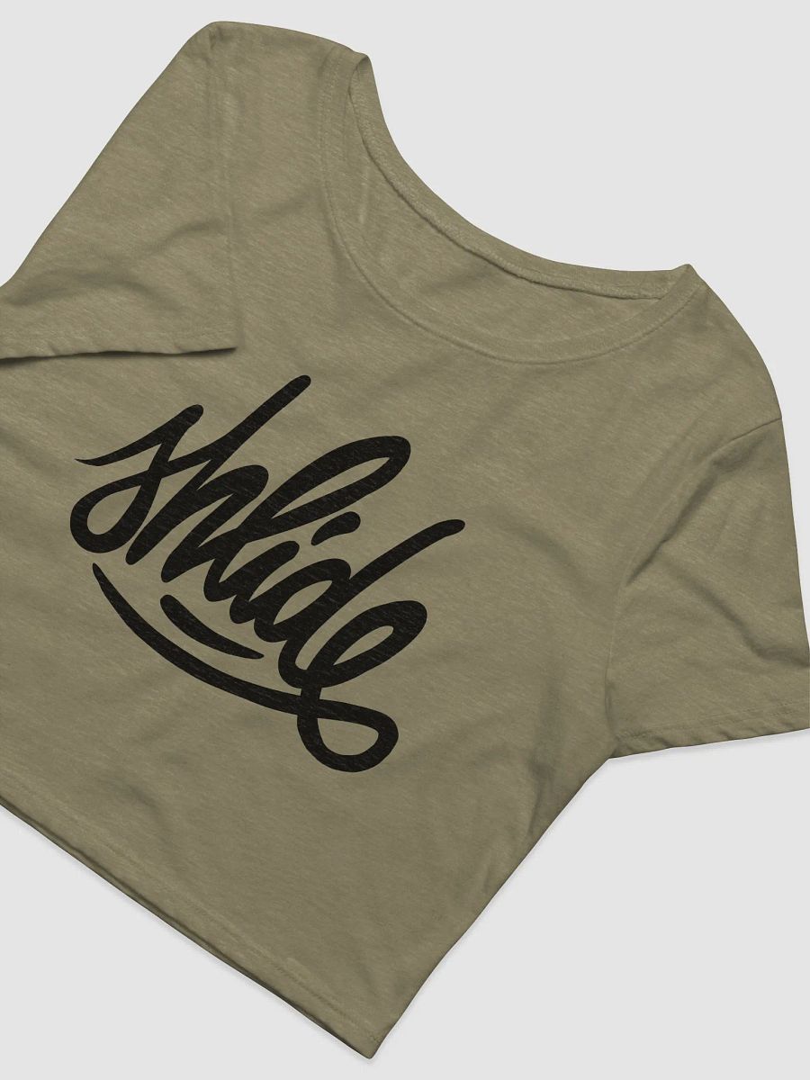 Shlide Cursive Crop top product image (3)