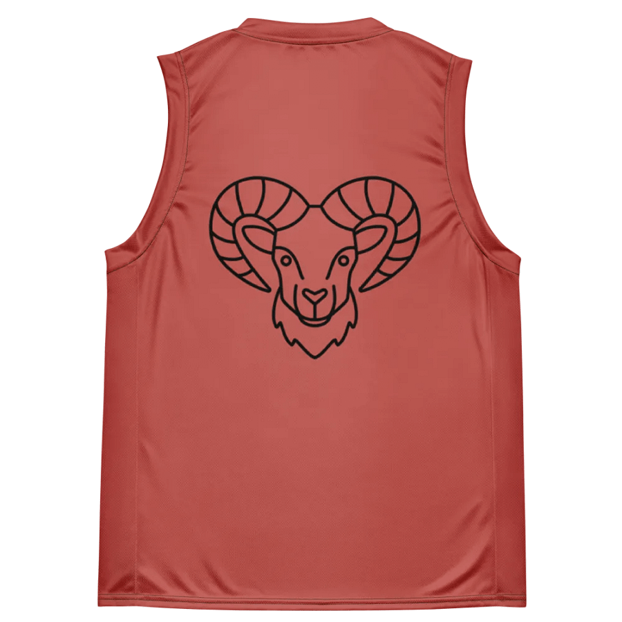 Aries Symbol All-Over Print Basketball Jersey product image (4)