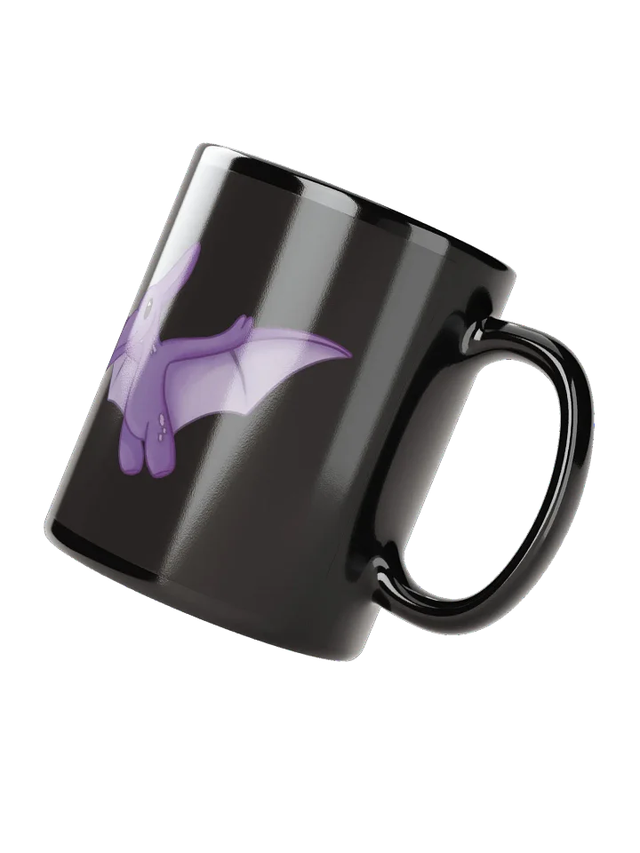 Pterodactyl Plushie Mug (black) product image (4)