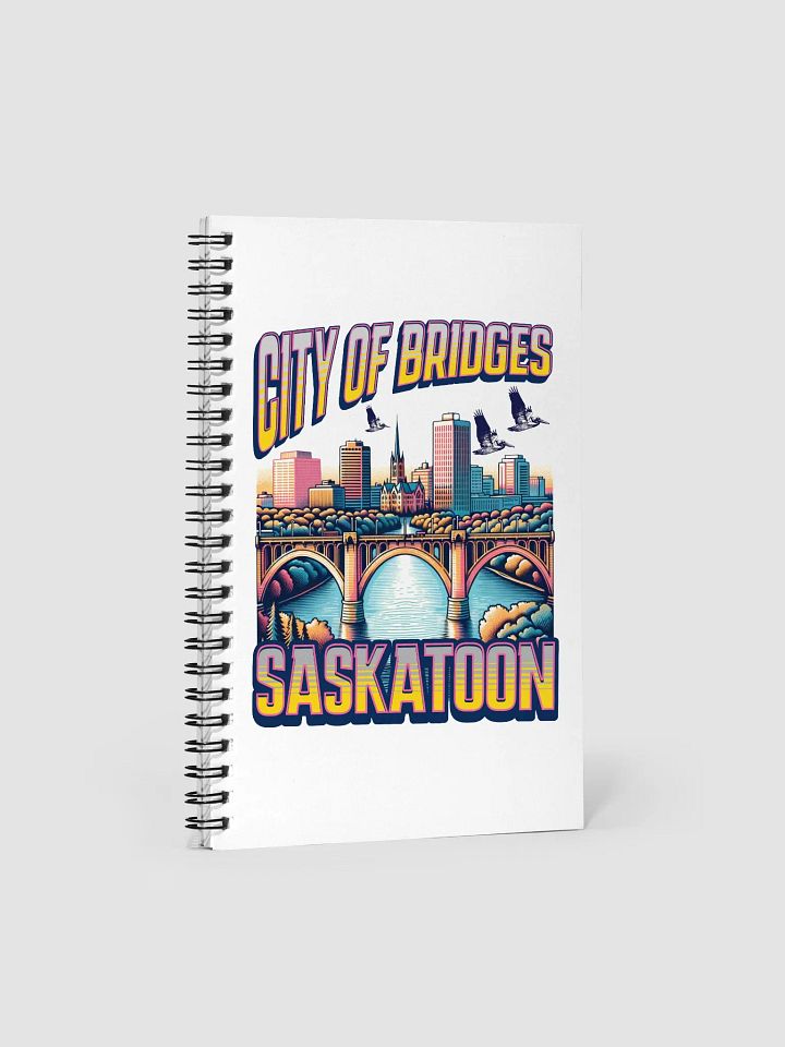 City of Bridges Saskatoon Vibrant Notebook product image (1)