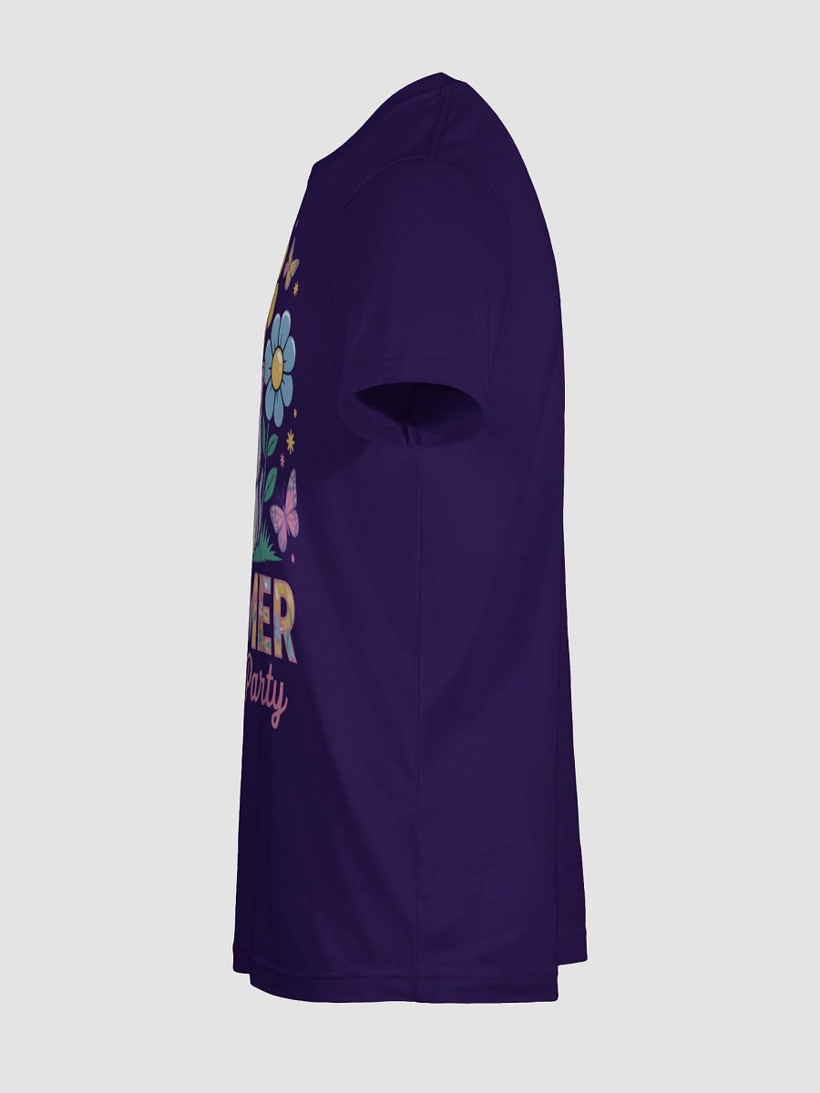 Whimsical Garden Party Cat T-Shirt product image (108)