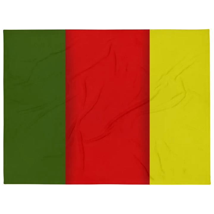 Greed Red Yellow Pattern Throw Blanket product image (1)