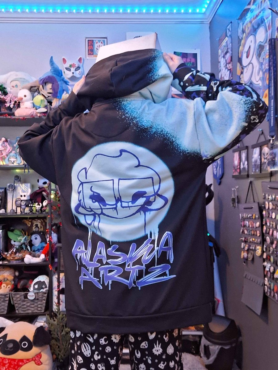 Alaskaartz Graffiti Hoodie product image (2)