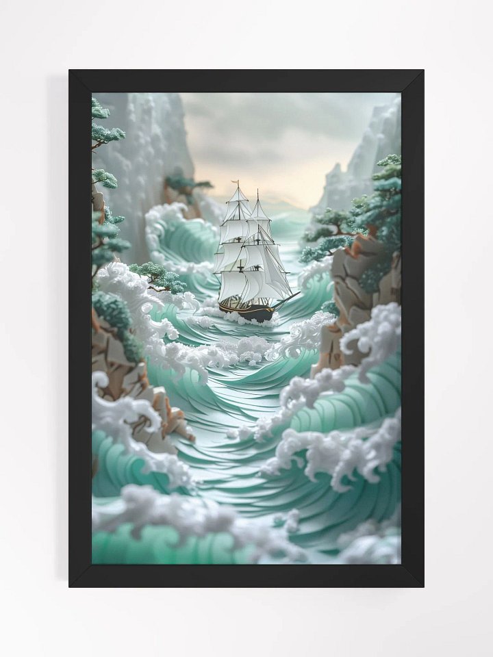 Unyielding River, Unyielding Spirit - Bespoke Framed Prints for Elegant and Modern Decor product image (1)
