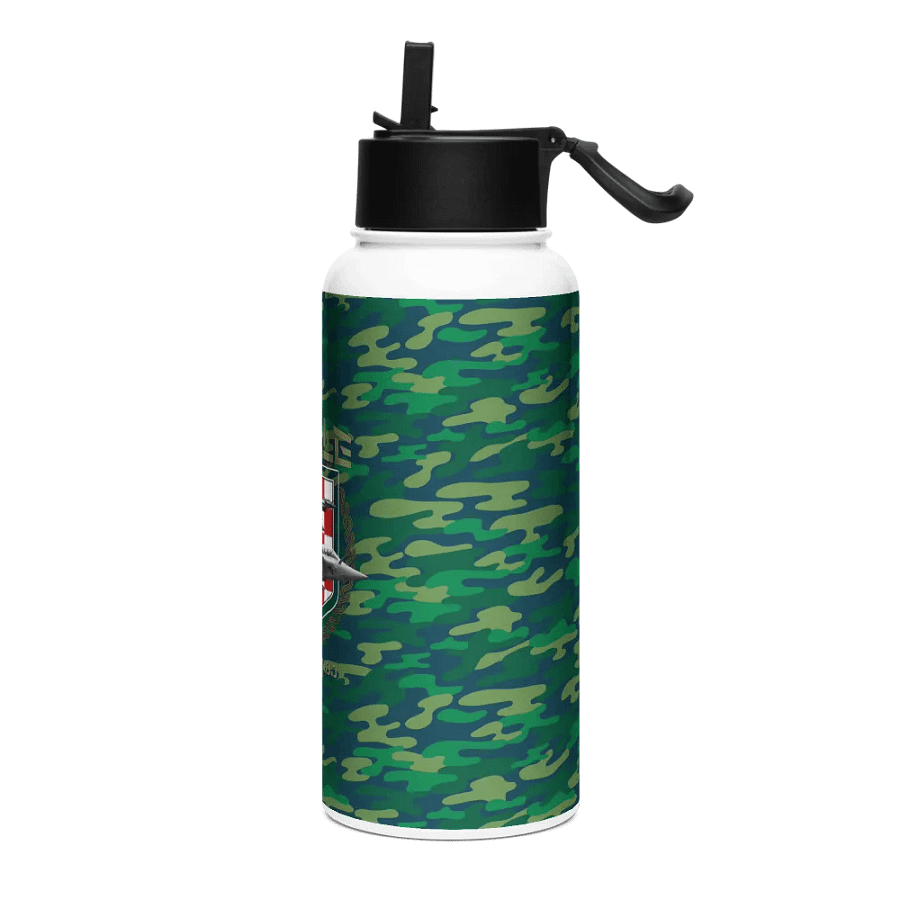 Rafale Fighter Jets Camo Stainless Steel Bottle product image (3)