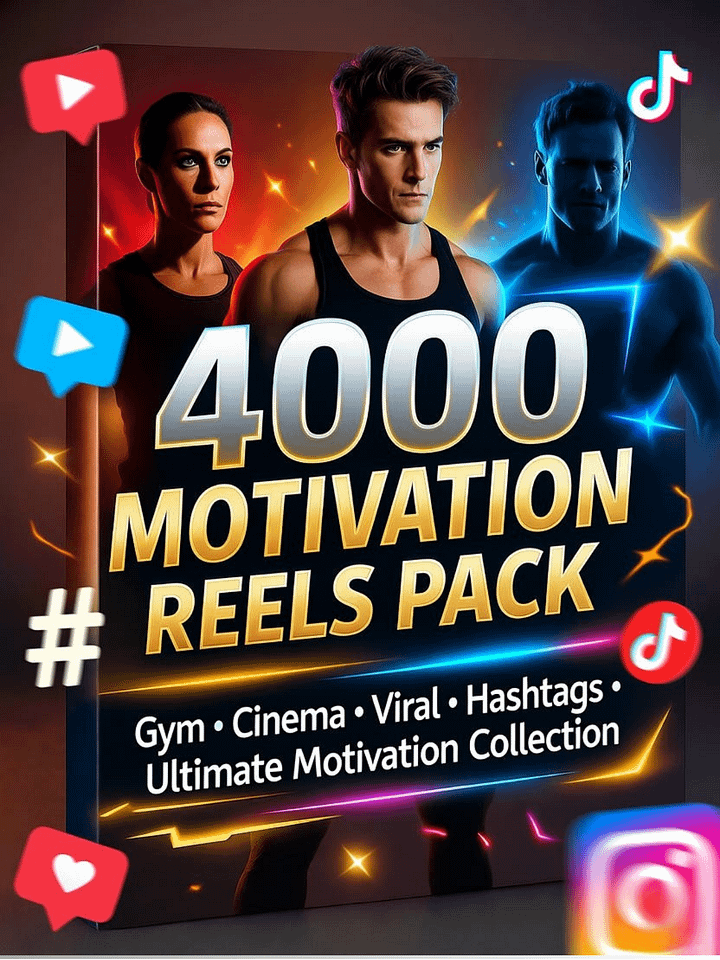 🔥 4000 Motivation Reels Pack – The Ultimate Viral Content Collection product image (2)