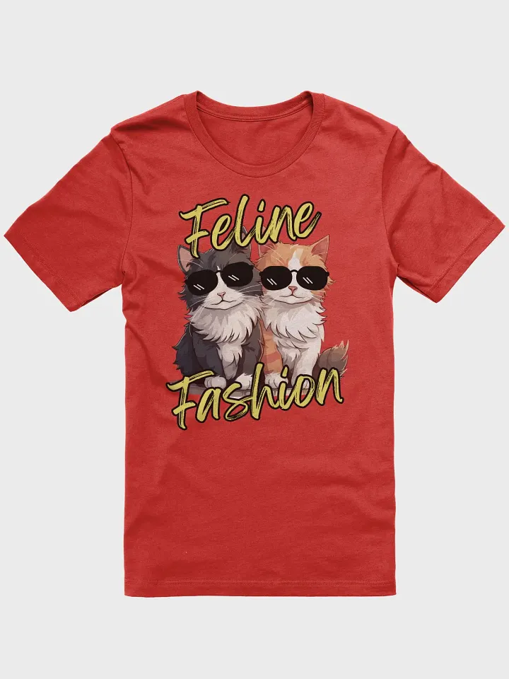 Feline Fashion Cool Cats Sunglasses Graphic Tee product image (48)