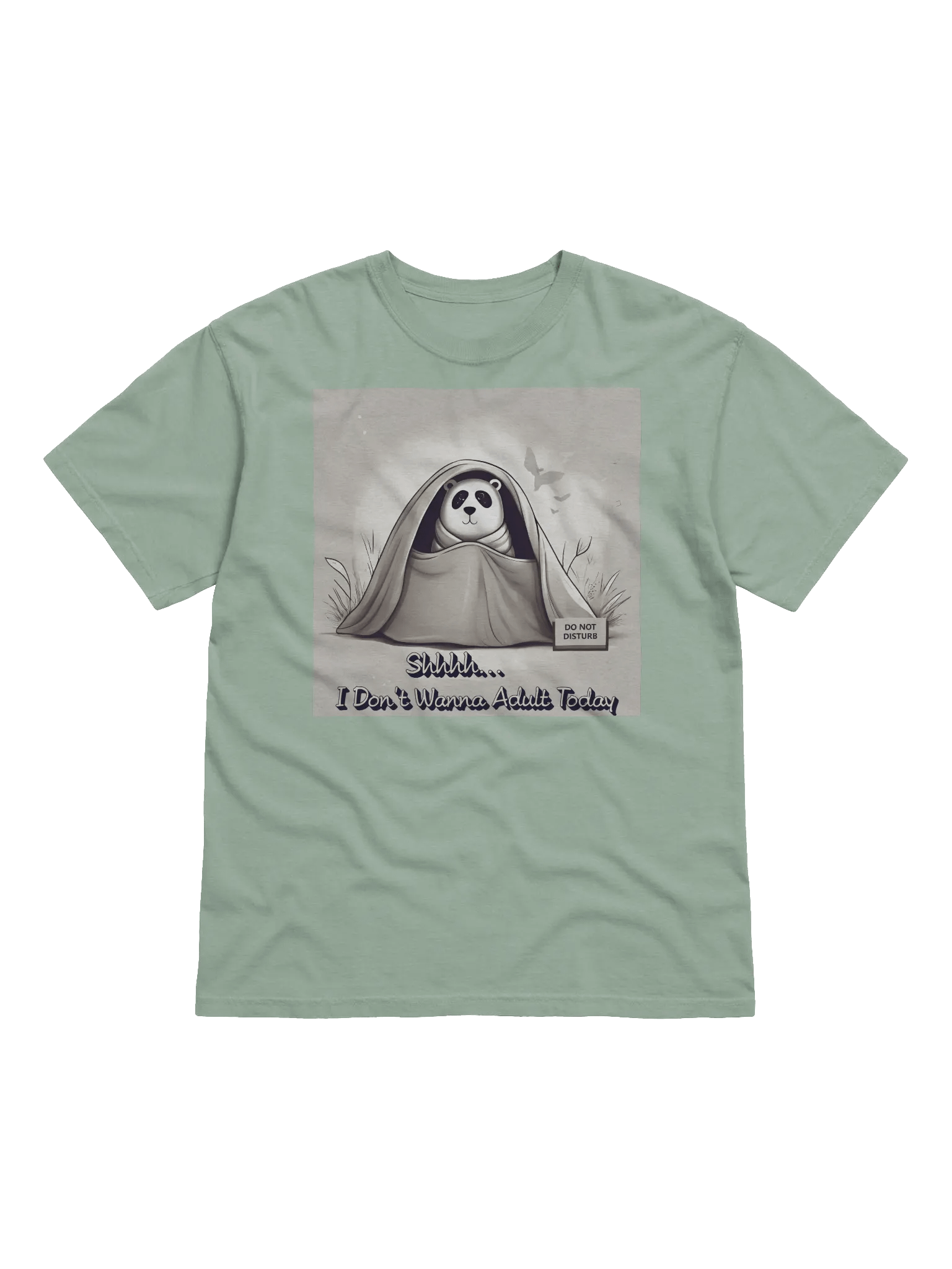 Panda Do Not Disturb Tee product image (3)