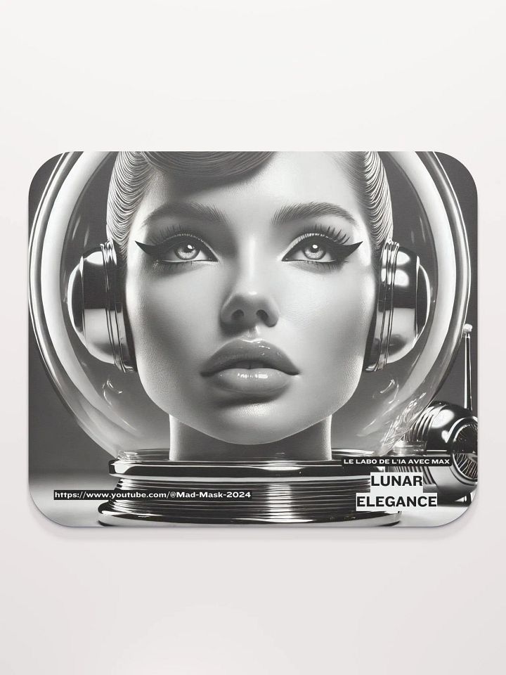 Classic Mouse Pad : Lunar Elegance product image (2)