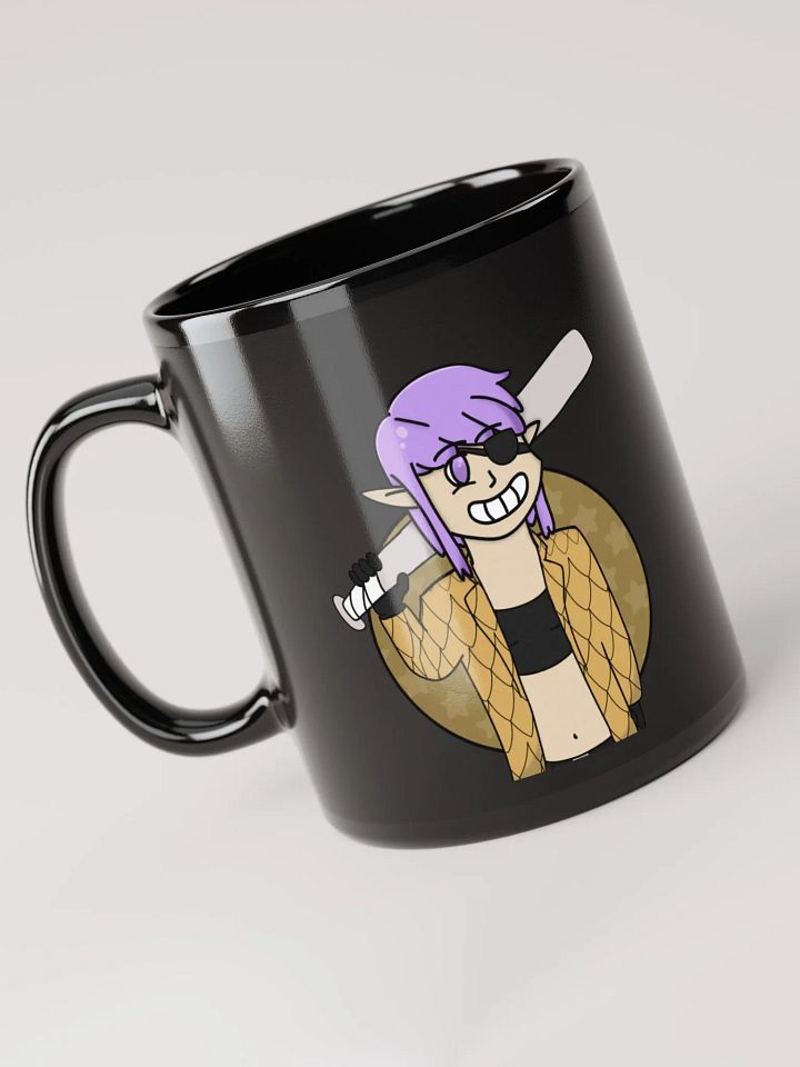 loki in majima cosplay black mug product image (1)