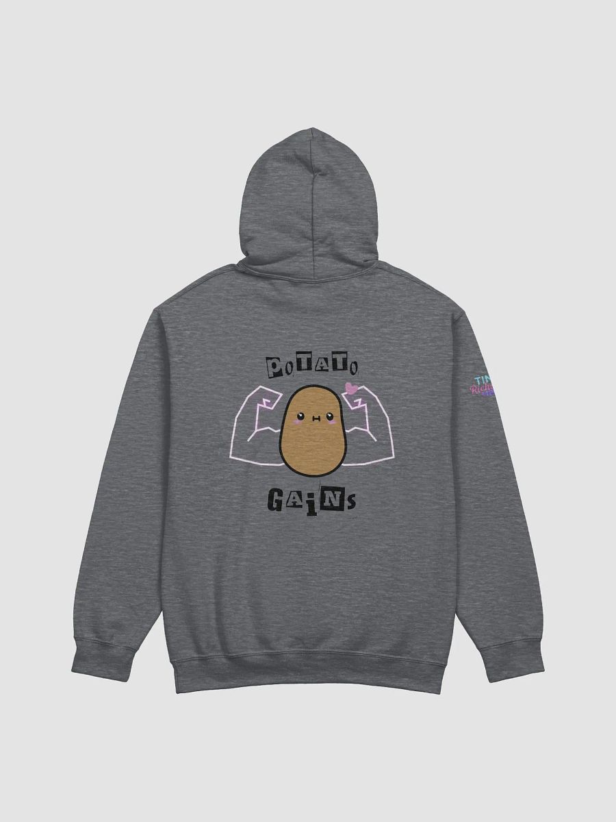 Potato Gains Hoodie (back print) product image (28)