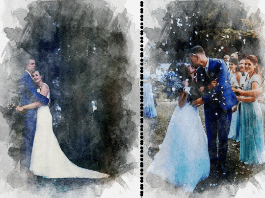 Watercolor painting from photo, watercolor painting custom, painting from photo, watercolor painting, Valentine Gift, canvas wall art product image (11)