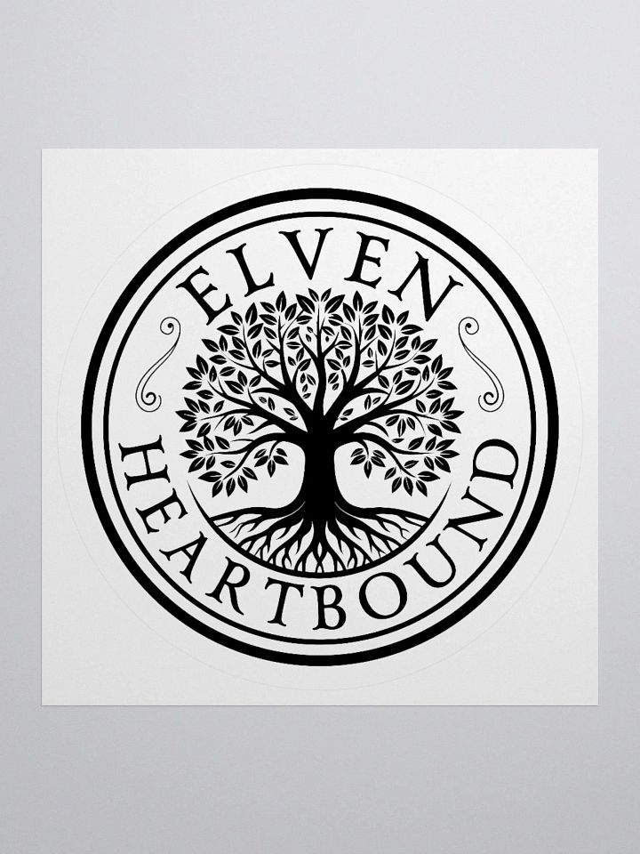 Elven Heartbound Sticker ~ Tree product image (1)