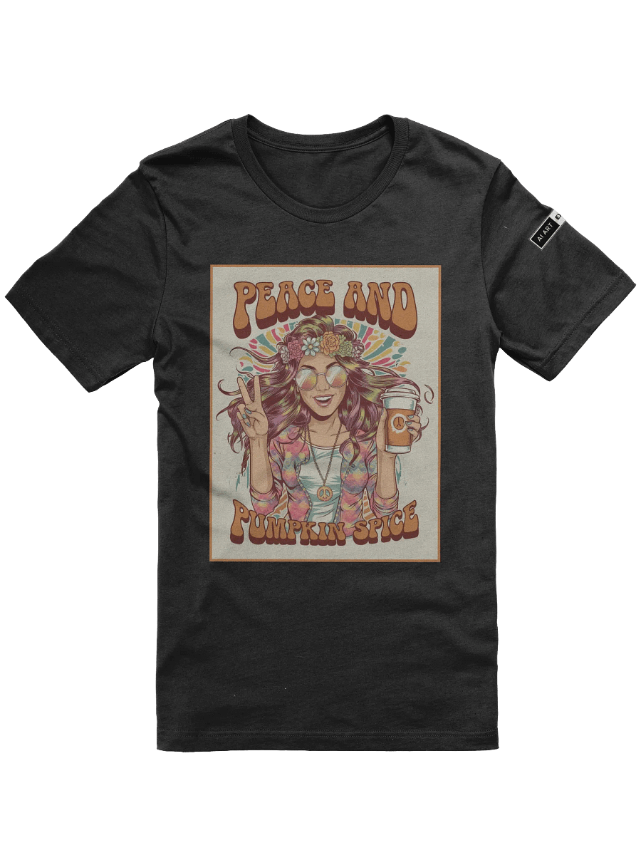 Women "PEACE AND PUMPKIN SPICE" supersoft T-Shirt product image (1)