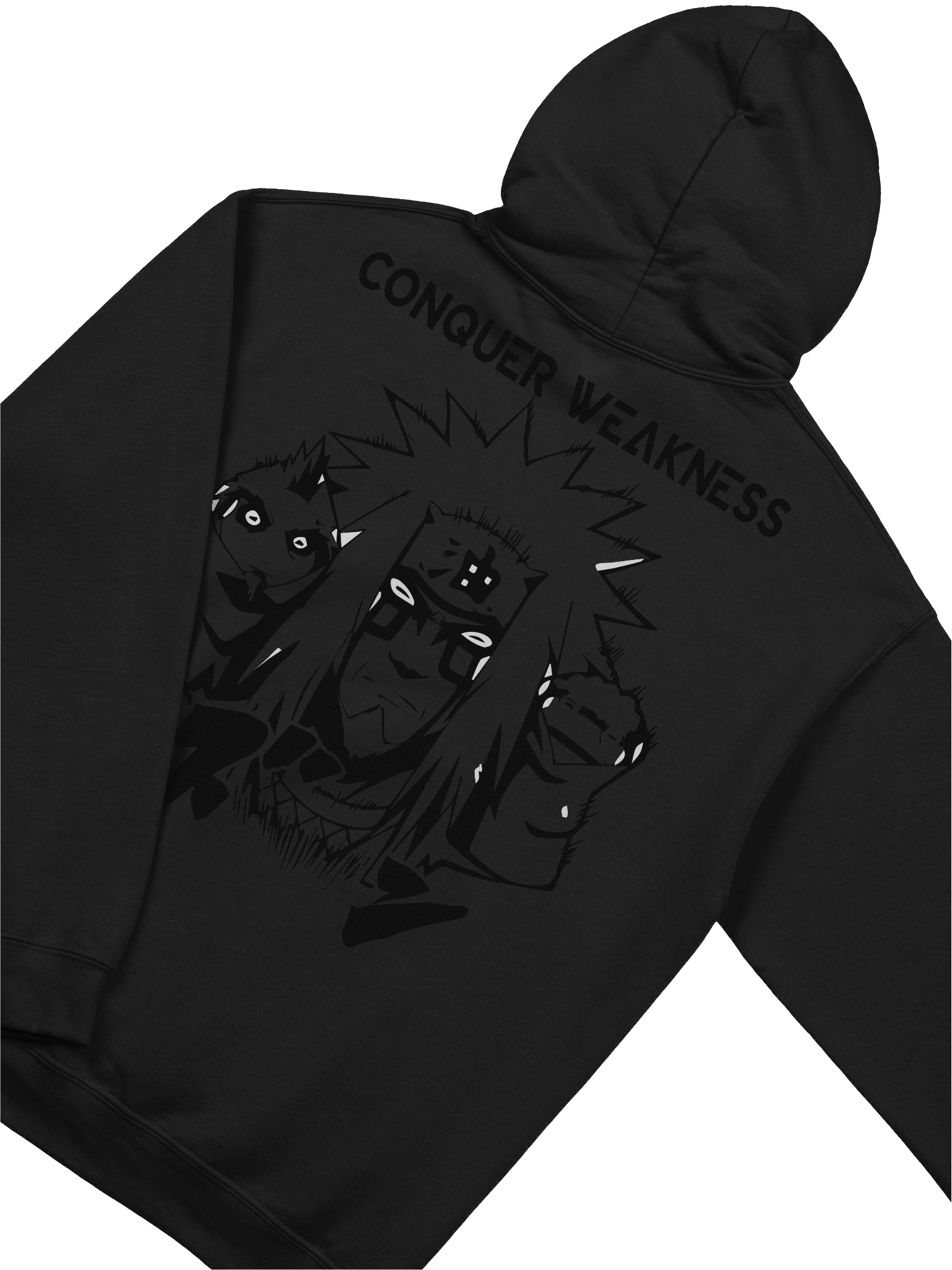 HOODIE '' Conquer Weakness '' product image (2)