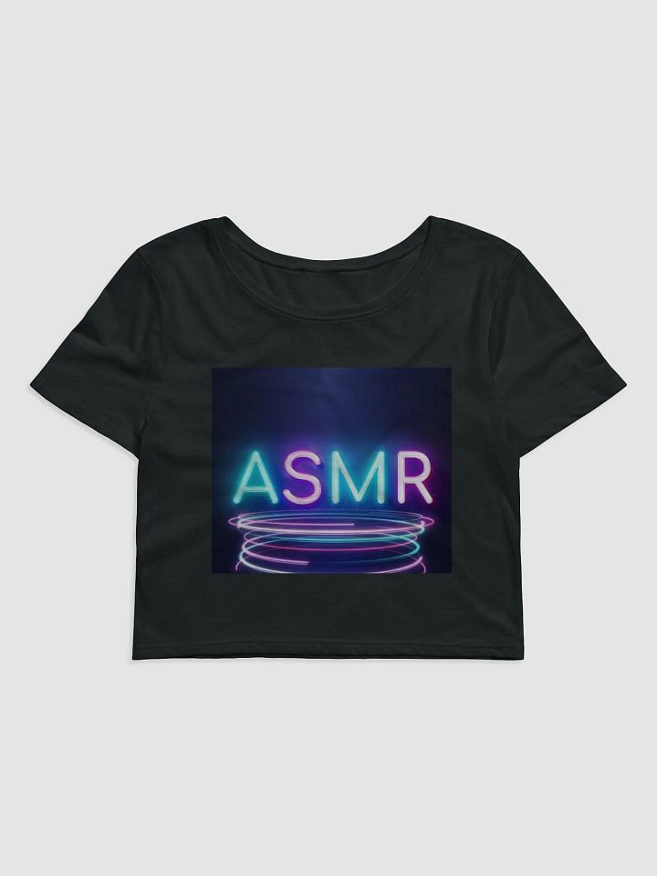 Neon ASMR Experience Crop Tee product image (1)