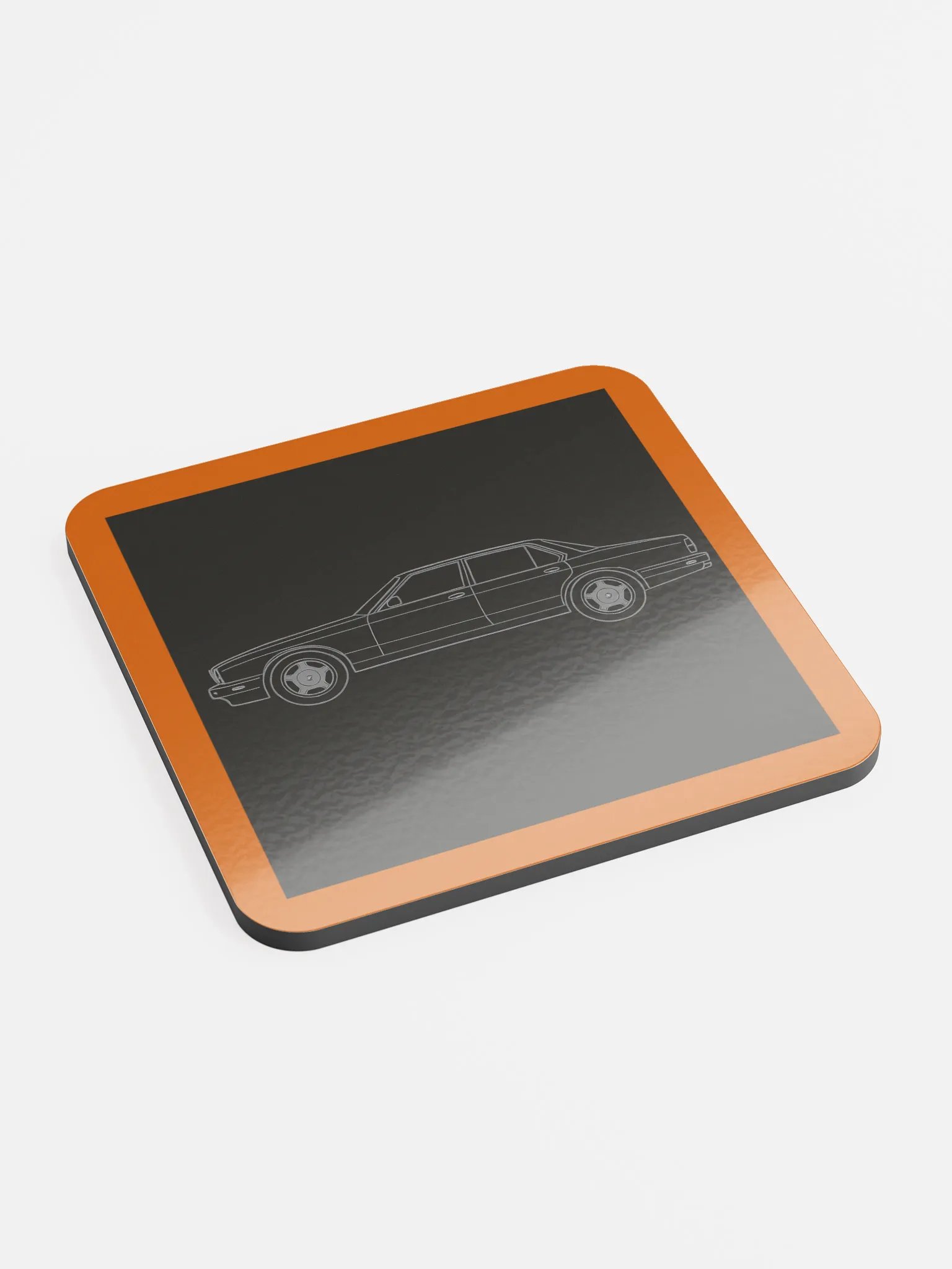 Too Old Classics Jaguar XJ40 Cork Coaster 4-Piece Set product image (2)