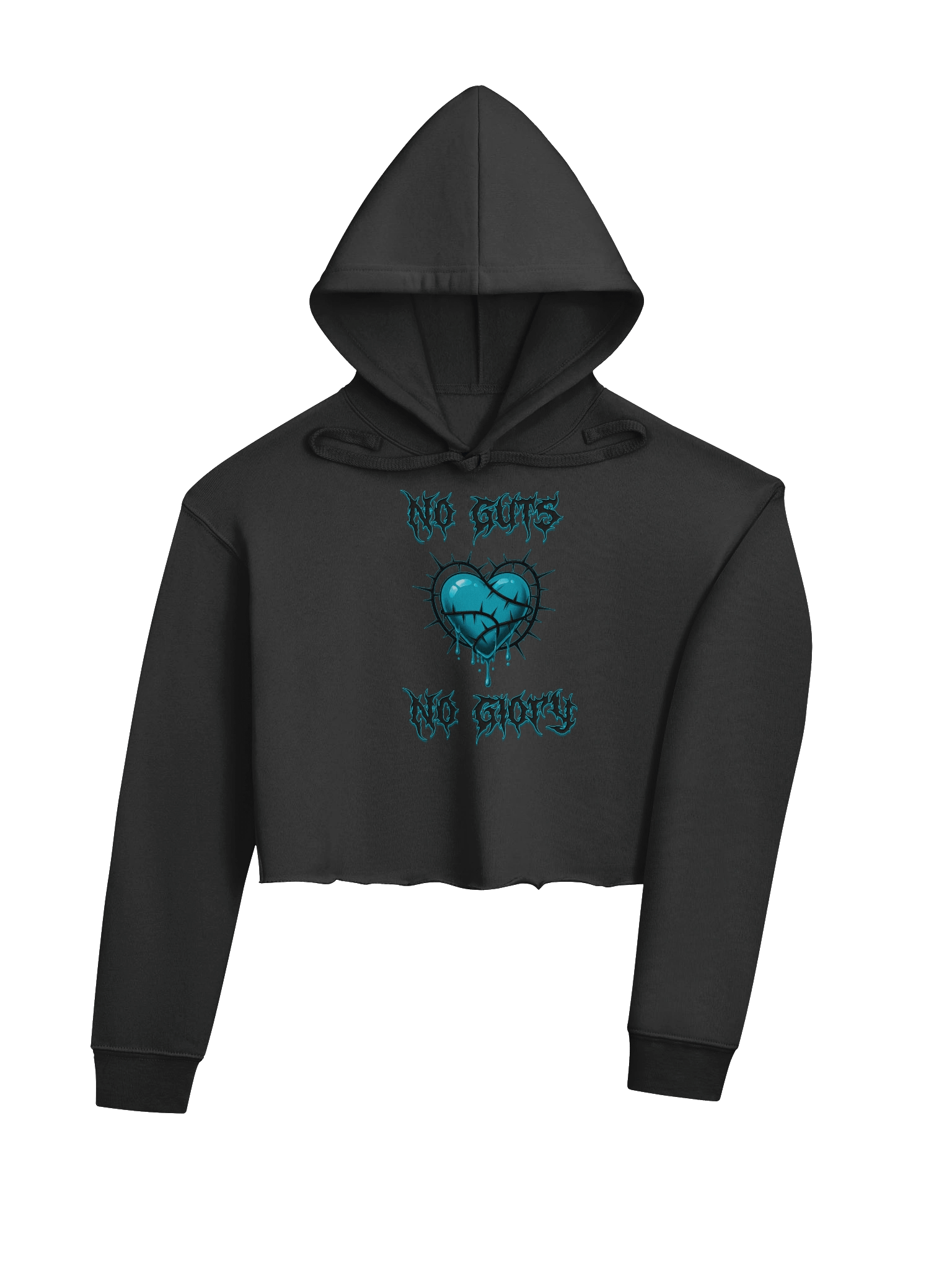 No Guts No Glory Graphic Crop Hoodie product image (7)