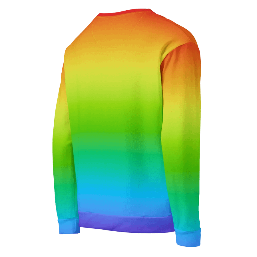 Rainbow Recycled Unisex Sweatshirt product image (5)
